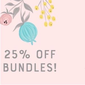 25% Off Automatically on Bundles of 2 or more items certain exclusions apply